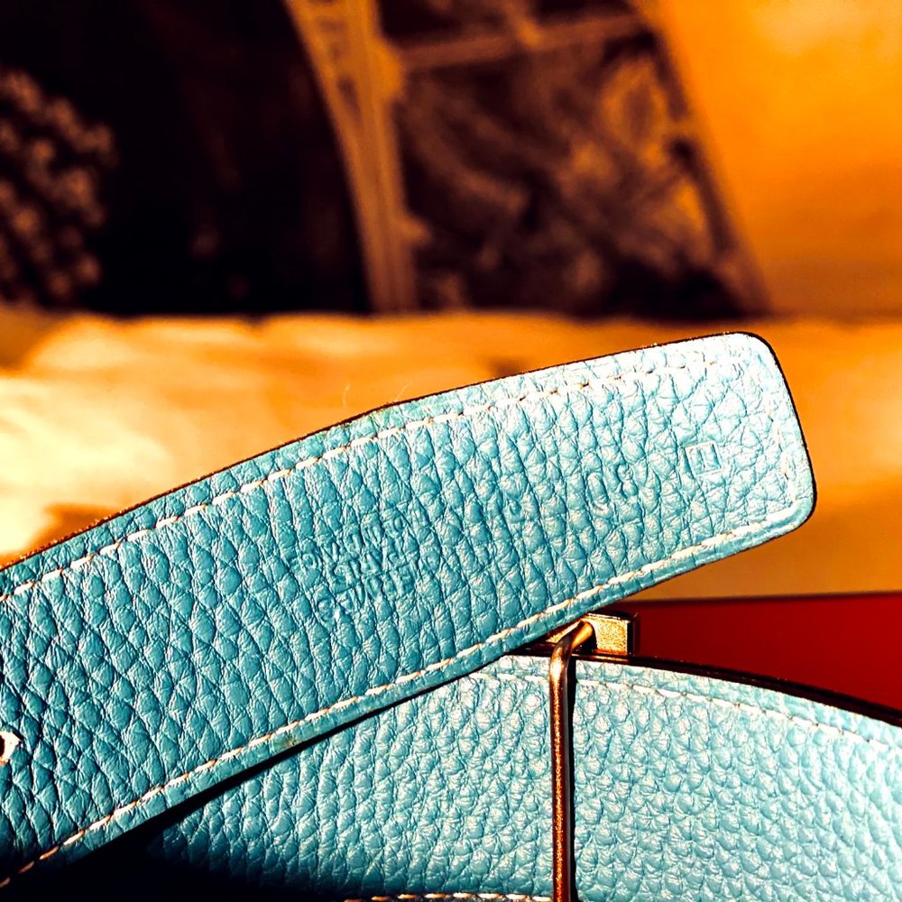 Hermes Constance Women's REVERSIBLE belt - Picture 9 of 12